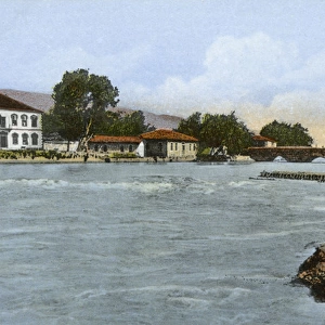 Orontes River in Antakya, Turkey