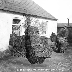 Osier Baskets Made at Gawleys Gate, Loch Neagh