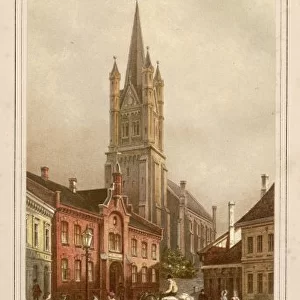 Oslo / Street / Church 1872