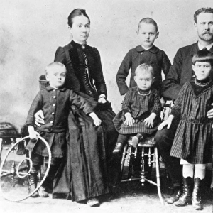 Otto Lilienthal 1848-1896 and his family