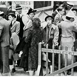 Outbreak of WWII Germans trying to leave England