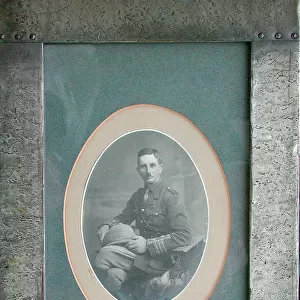 Oval portrait of Lieutenant Colonel C V Bulstrode