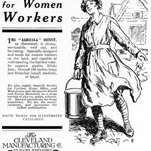 Overalls for Women Workers, WW1