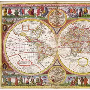 Overton World Map / 1670