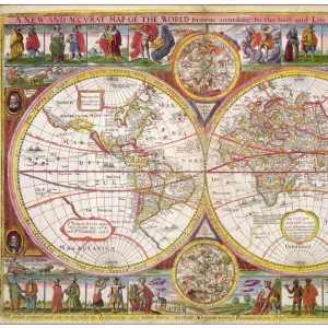 Overton World Map / 1670