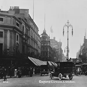 Oxford Circus and underground station, Central London