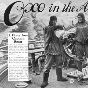 Oxo in the Antarctic - Captain Scott polar expedition