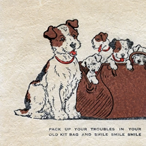 Pack Up Your Troubles - Dog and Puppies
