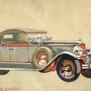 Packard Roadster, 1928 by David Wright