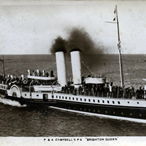Paddle Steamer Brighton Queen