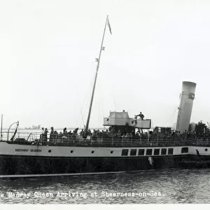 Paddle steamer Medway Queen, Sheerness, Kent