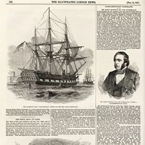 A page from the Illustrated London News, 12th February 1853