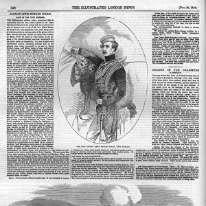 Page from the Illustrated London News, 1854