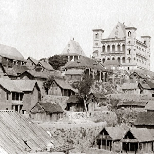 Palace of the Queen, Madagascar, circa 1896