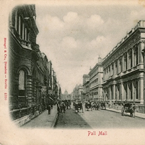 Pall Mall, London - Horse Taxi cabs