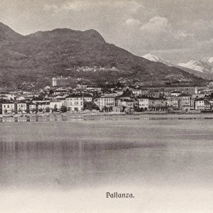 Pallanza on Lake Maggiore, Italy