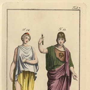 Pallas Athena in undergarments (stola)