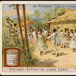 Panama Village Scene