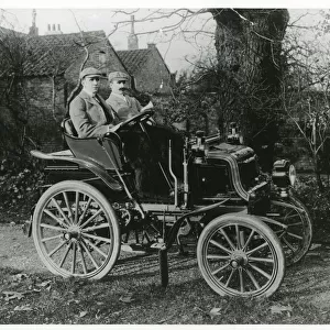 Panhard car of 1899 fitted with first Napier engine