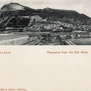 Panorama from the Old Mole, Gibraltar