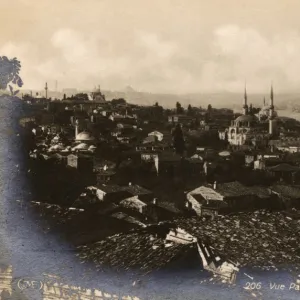 Panoramic View over the Bosphorus from Uskudar, Istanbul