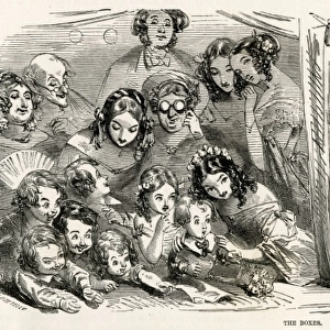 Pantomime audience 1850