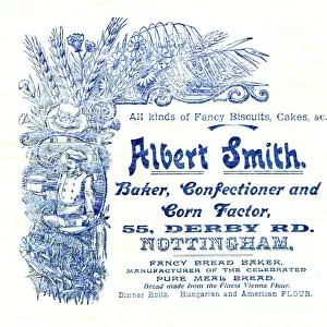 Paper bag design, c. 1890