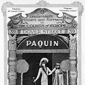 Paquin advertisement, 1911