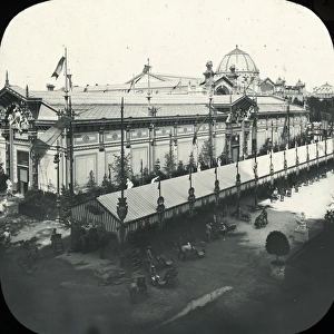 Paris Exhibition of 1889 - ( Exhibition ) from Dome Left
