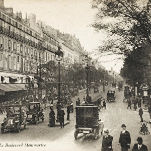 Paris - Le Boulevard Montmartre