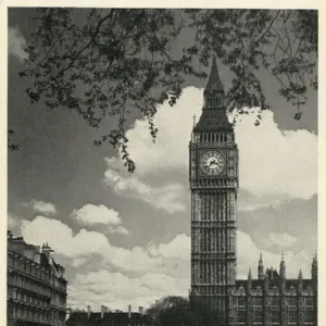 Parliament Square and Big Ben, London