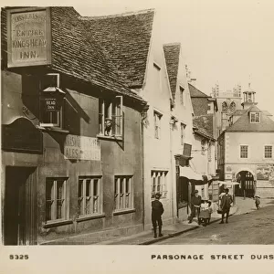 Parsonage Street (Showing the Kings Head Inn), Dursley, Gloucestershire, England