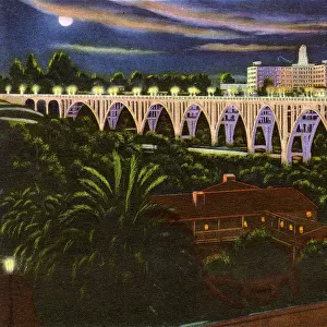 Pasadena, California, USA - Colorado Street Bridge