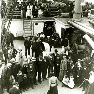 Passengers on liner, Empress of Ireland