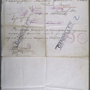 Passport 1914 Reverse