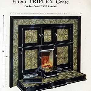 Patent Triplex Grate - Double Oven C pattern