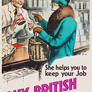 Patriotic poster, It must be British