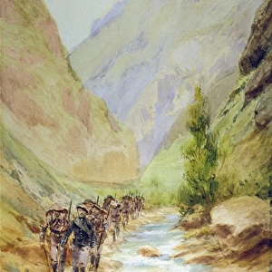A patrol of Chasseurs Alpins - Vosges, Summer 1916
