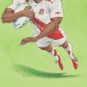 Poster Rugby Sébastien Chabal – France 2009 – Affiche Collection