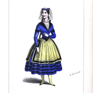 Pauline Amant in the role of Giroflee in La