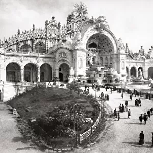 Pavilions at the World Fair, Paris, France, 1900