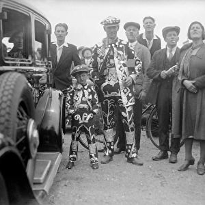 Pearly King at the Derby