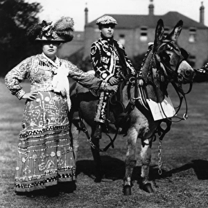 Pearly King and Queen, Peckham Derby Show, London