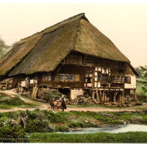 A Peasants house, Black Forest, Baden, Germany