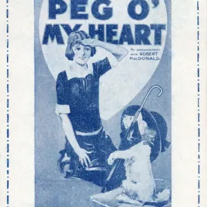 Print of Peg O My Heart at the Marina Theatre, Lowestoft Print of Peg O My Heart at the Marina Theatre, Lowestoft
