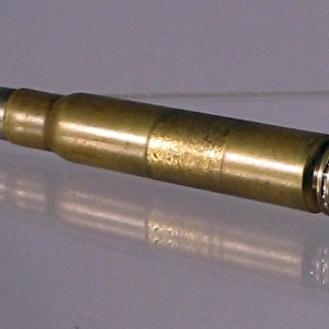 Pen and pencil set made from two WWI bullets