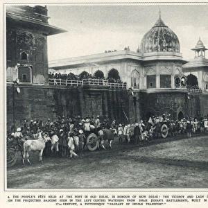 Peoples Fete in Old Delhi, 1931