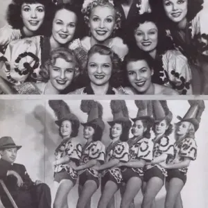 Performers in Billy Roses show Lets Play Fair Performers in Billy Roses show Lets Play Fair