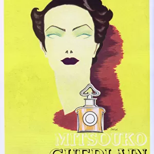 Perfume advertisement for Guerlain Mitsouko