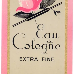 Perfume label, Eau de Cologne Extra Fine